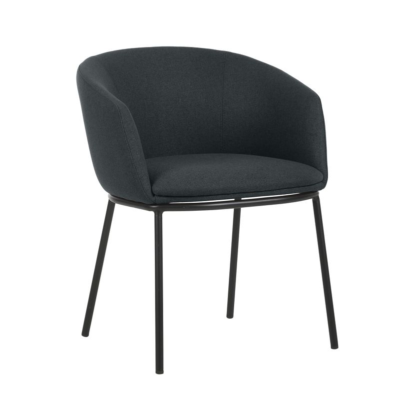 3760185022019-Fauteuil ARCO - 4 pieds métal - gris foncé-P_405181464_2-1