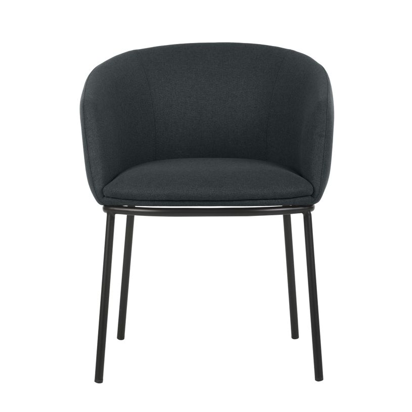 3760185022019-Fauteuil ARCO - 4 pieds métal - gris foncé-P_405181464_3-2