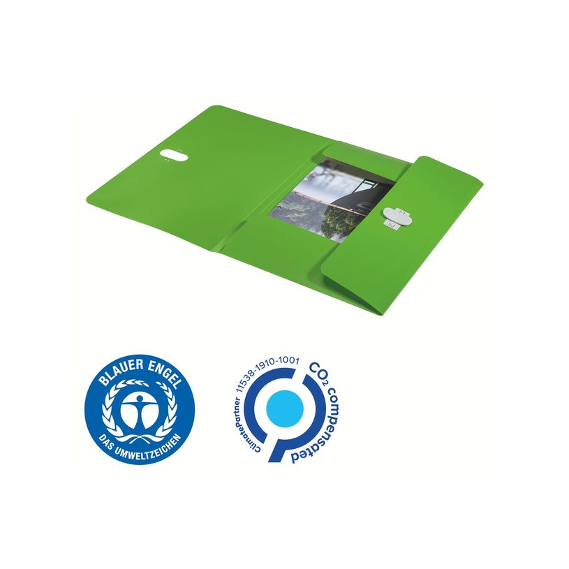 4002432130467-Leitz Recycle - chemise à 3 rabats - A4 - pour 150 feuilles - vert-P_405181484_9-6