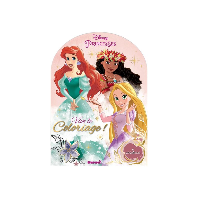 9782508052675-Vive Le Coloriage! - Disney Princesses - livre à colorier - avec autocollants-P_405181534_1-0