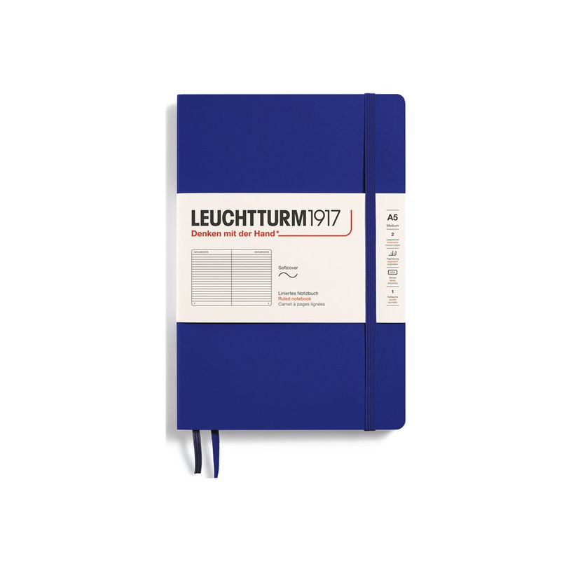 4004117644092-Leuchtturm1917 - Carnet de notes A5 (145 x 210 mm) - ligné - 123 pages - ink-P_405181962_1-0