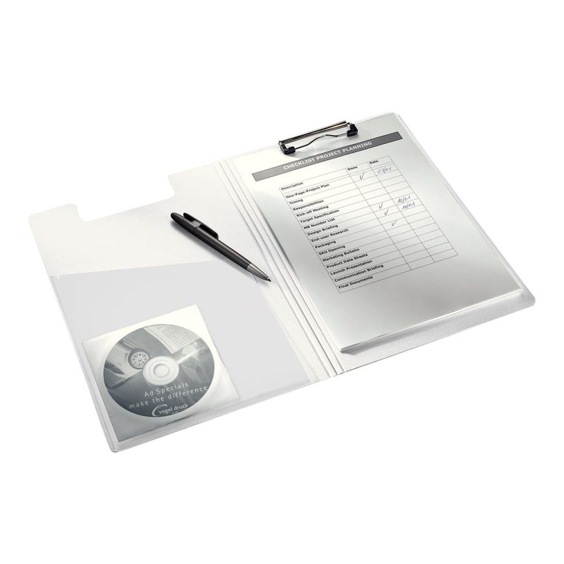 4002432106691-Leitz WOW - Porte blocs avec fermeture - A4 - capacité 75 feuilles - rose métallique-P_405182027_5-3