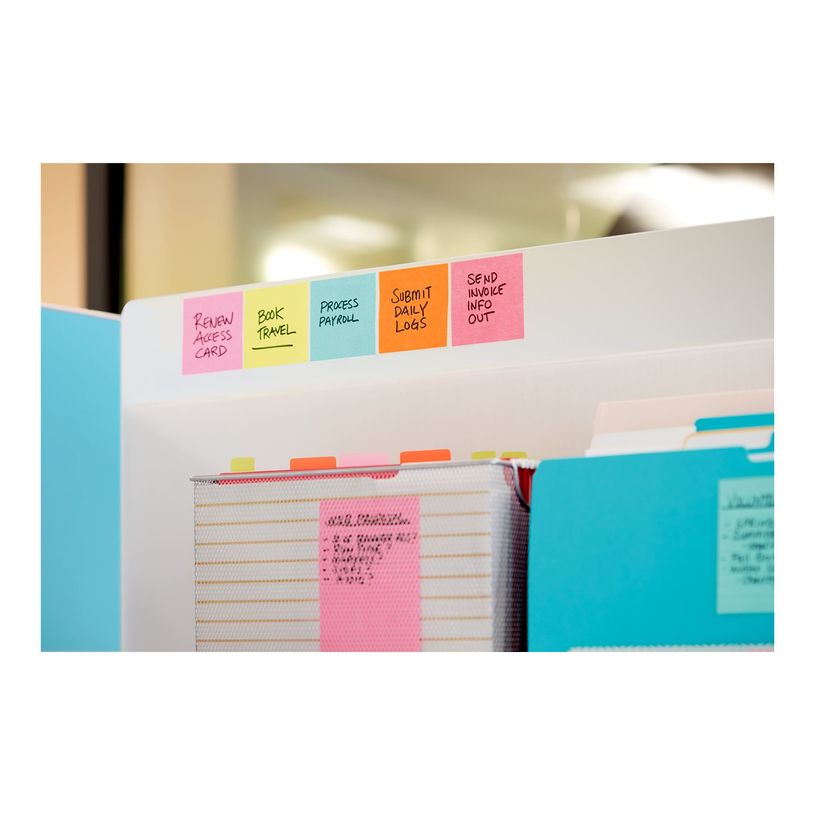 4054596927186-Post-it - 8+4 offerts Blocs notes de 90 feuilles Super Sticky Cosmic - couleurs assorties -P_405182032_5-5