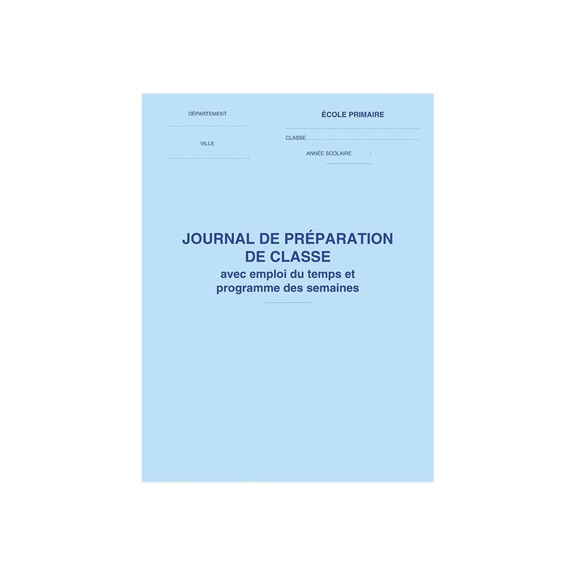 3416793628814-ELVE - Journal de préparation de classe - 32 x 24 cm - 88 pages-P_405182352_1-0