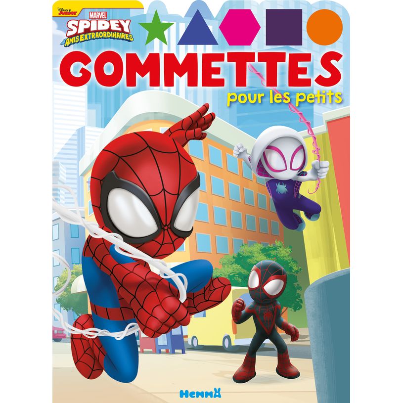 9782508056055-MARVEL SPIDEY ET SES AMIS EXTRAORDINAIRES - GOMMETTES POUR LES PETITS (TEAM SPIDEY)-P_405182469_1-0