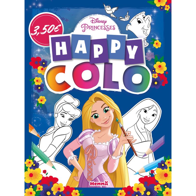 9782508056642-DISNEY PRINCESSES - HAPPY COLO (RAIPONCE ET MULAN)-P_405182471_1-0
