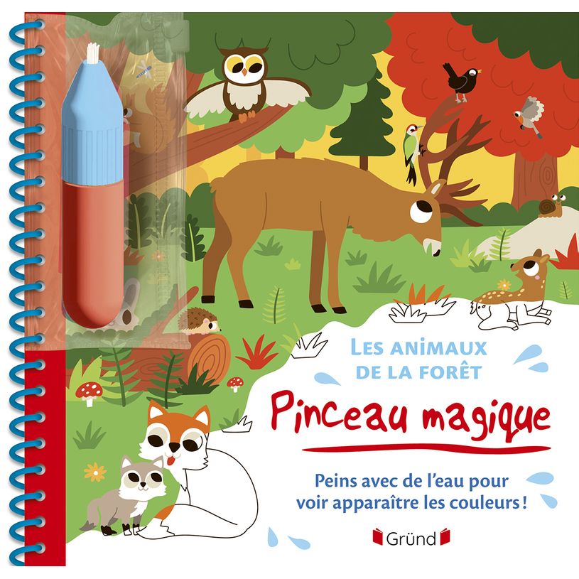 9782324031670-PINCEAU MAGIQUE - LES ANIMAUX DE LA FORET-P_405182505_1-0