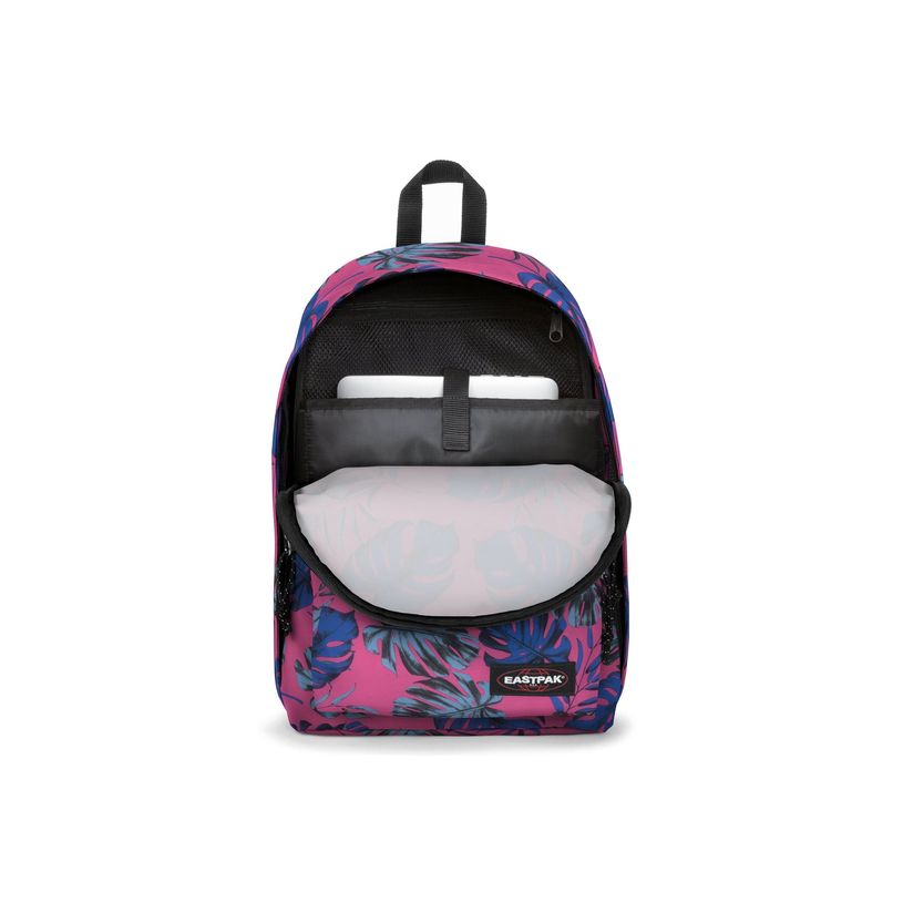 404051825535-EASTPAK Out Of Office - Sac à dos brise monstera pink avec compartiment pour ordinateur po-P_405182553_2-1