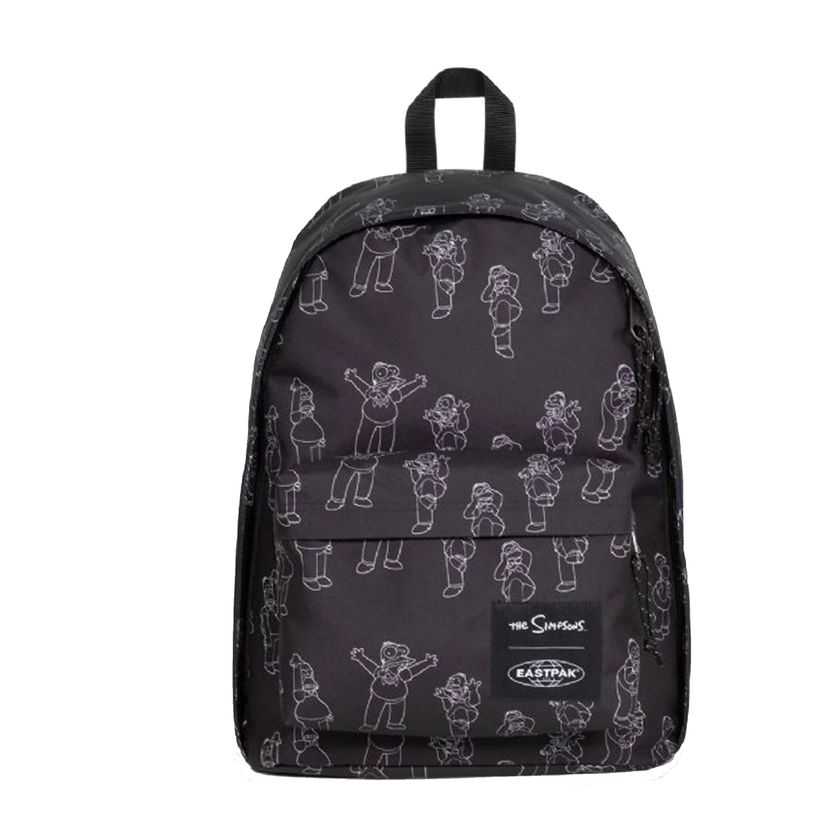 404051825542-EASTPAK Out Of Office - Sac à dos Simpsons black avec compartiment pour ordinateur portabl-P_405182554_1-0
