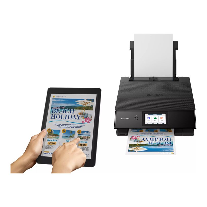 4549292218381-Canon PIXMA TS8750 - imprimante multifonction Jet d'encre couleur - A4 - Wifi - noir-P_405182666_3-4