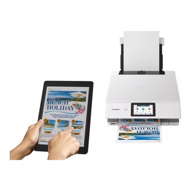 4549292218411-Canon PIXMA TS8751 - imprimante multifonction Jet d'encre couleur - A4 - Wifi - blanche-P_405182668_3-3