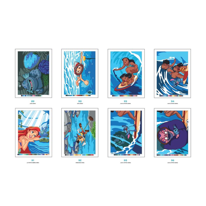 9782019461560-Sous l'océan - Coloriages mystères Disney - par Karam Alexandre - livre à colorier-P_405182717_5-1