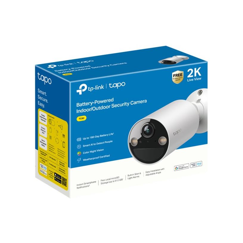 4895252506129-Tapo TC82 V1 - Caméra de surveillance - extérieur, intérieur - 3 MP - sans fil - Wi-F-P_405182858_10-19