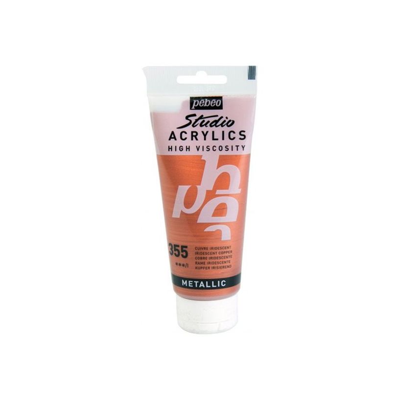 3167868323553-Pebeo Studio Acrylics - Peinture acrylique - cuivre - mat / satiné - 100 ml-P_405182931_1-0