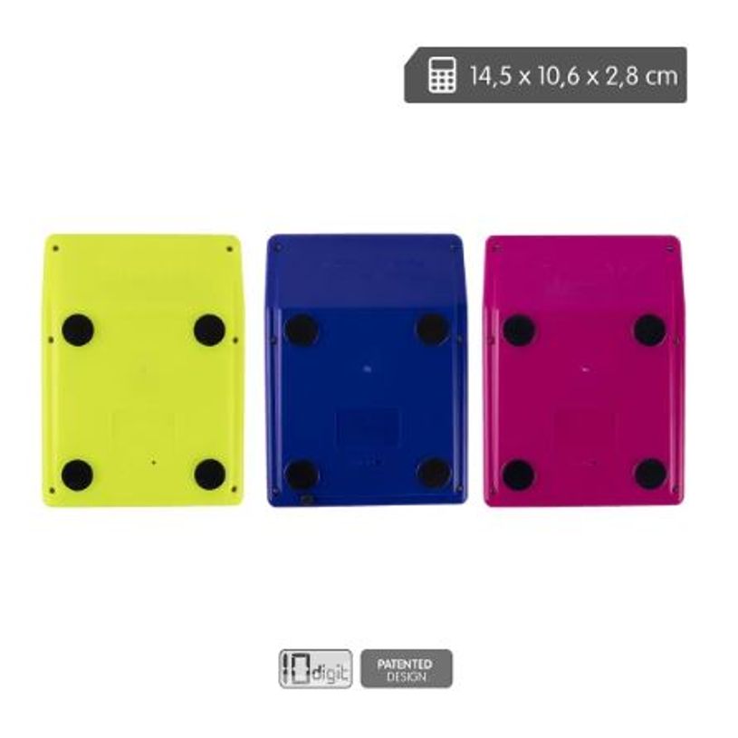 8411574105985-CALCULADORA SOBREMESA 10 DIGITOS ACID COLORES SURTIDOS--2