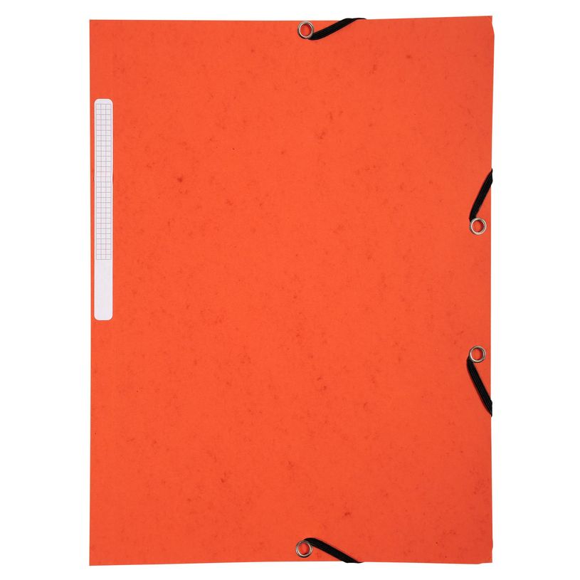 3130634558473-Exacompta - Chemise à 3 rabats en carte kraft ou différentes couleurs - A4--1