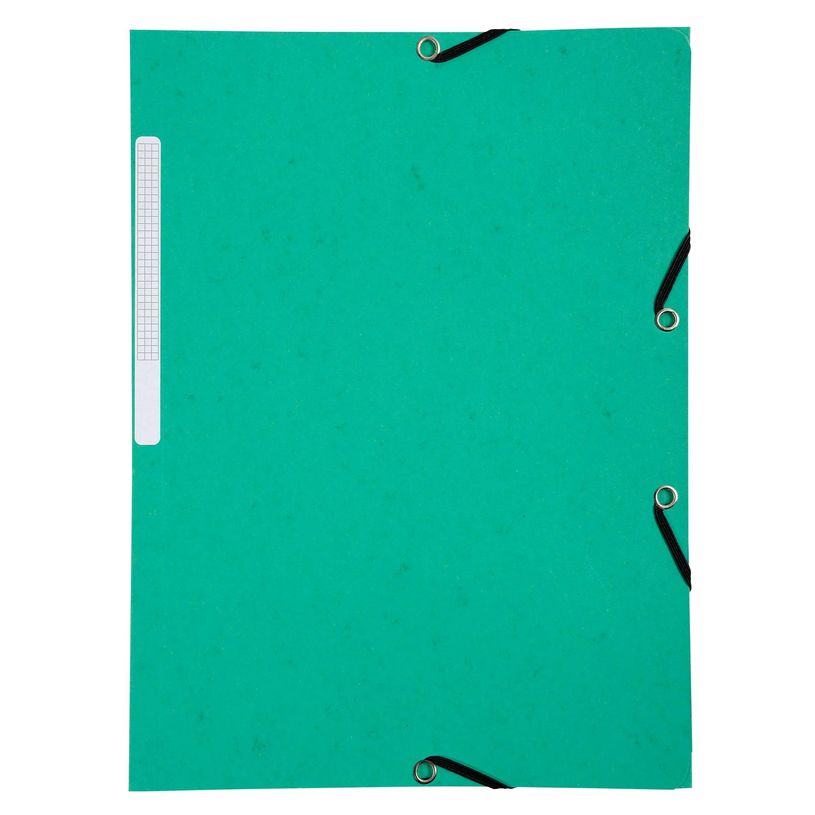 3130634558473-Exacompta - Chemise à 3 rabats en carte kraft ou différentes couleurs - A4--2