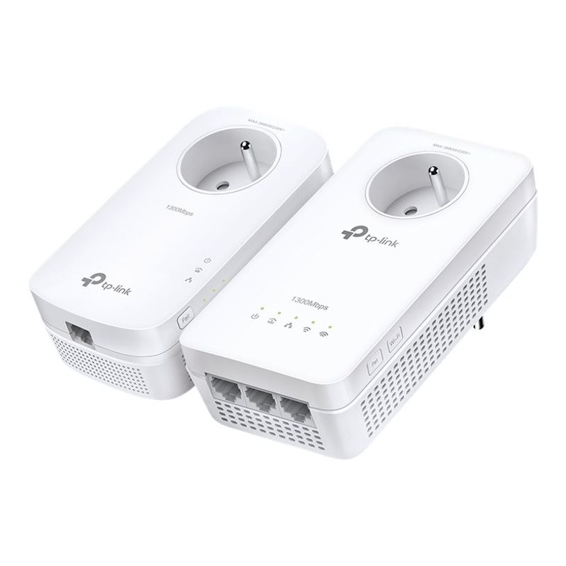6935364073121-TP-Link TL-WPA8635P - Kit V4 de 2 CPL AV1300 - avec prise gigogne - blanc-P_405183315_1-0