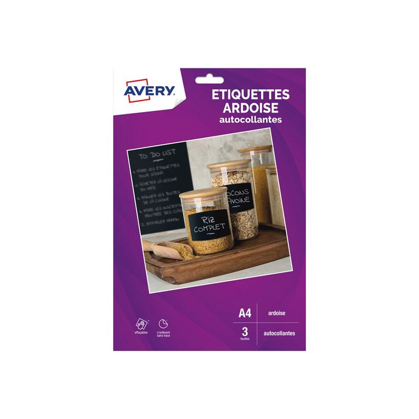 5014702149856-Avery - 3 étiquettes autocollantes - pour A4 - vintage-P_405183318_4-0