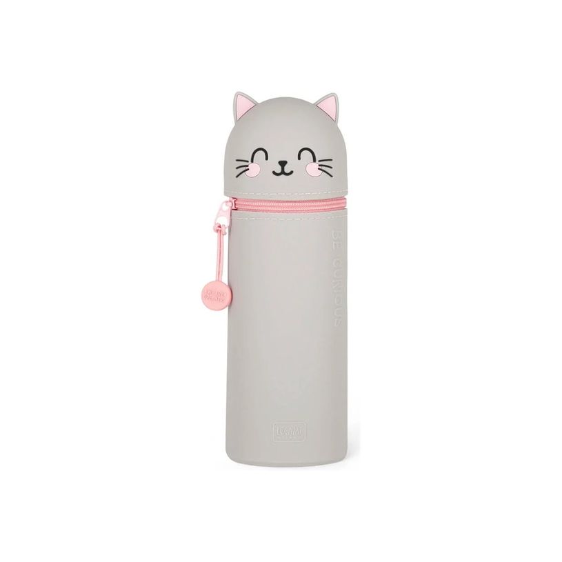 8052694010058-LEGAMI KAWAII - Trousse - 2 en 1 - silicone - Kitty-P_405183399_5-2