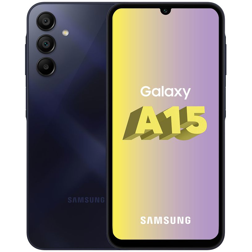 8806095355559-Samsung A15 - Smartphone - 4G - 6/128 Go - bleu nuit-P_405183411_1-0