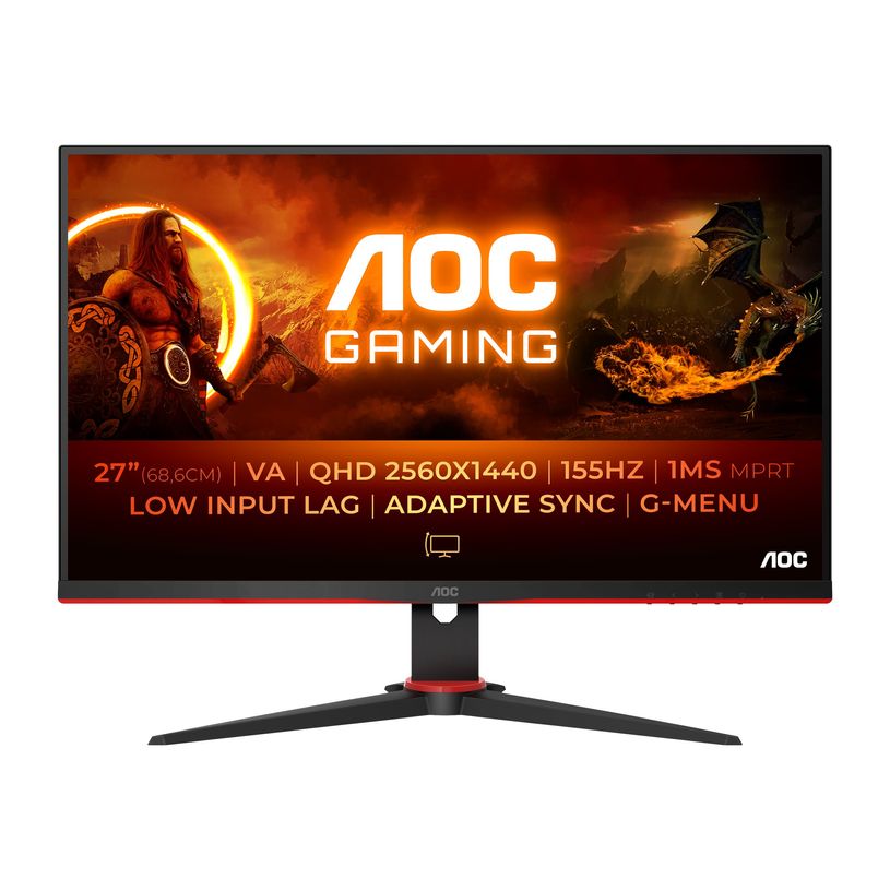 4038986180825-AOC Q27G2E/BK - G2 Series - écran LED 27" - QHD-P_405183418_1-0