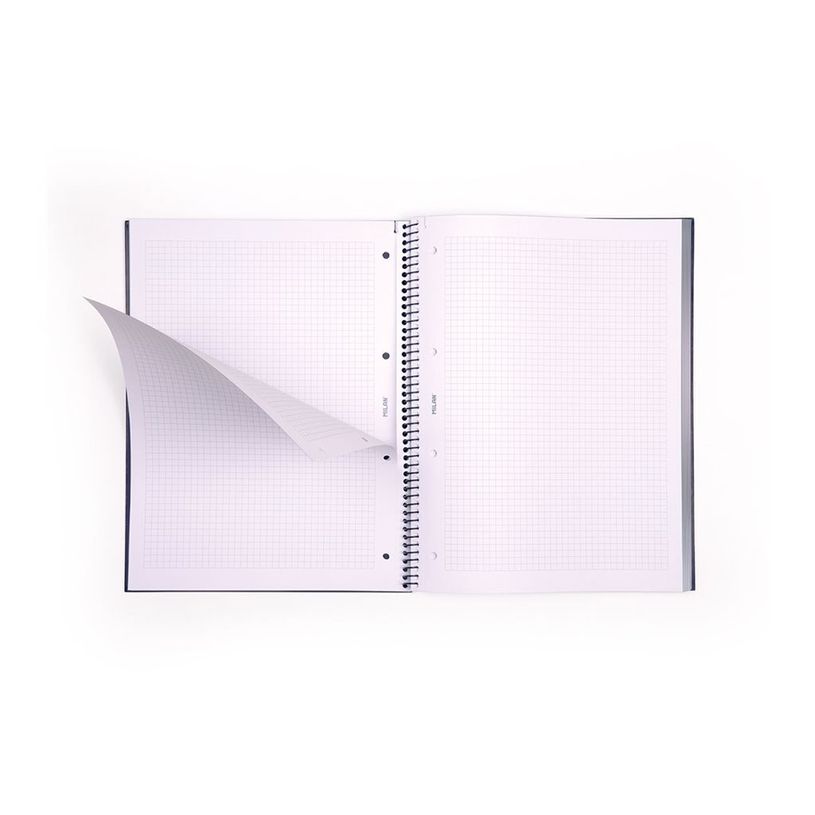 8411574104841-MILAN NOTEBOOK 1 COLOR A4 80 HOJAS CUADRÍCULA 5X5 TD SERIE 1918 ROSA-P_405183443_1-1