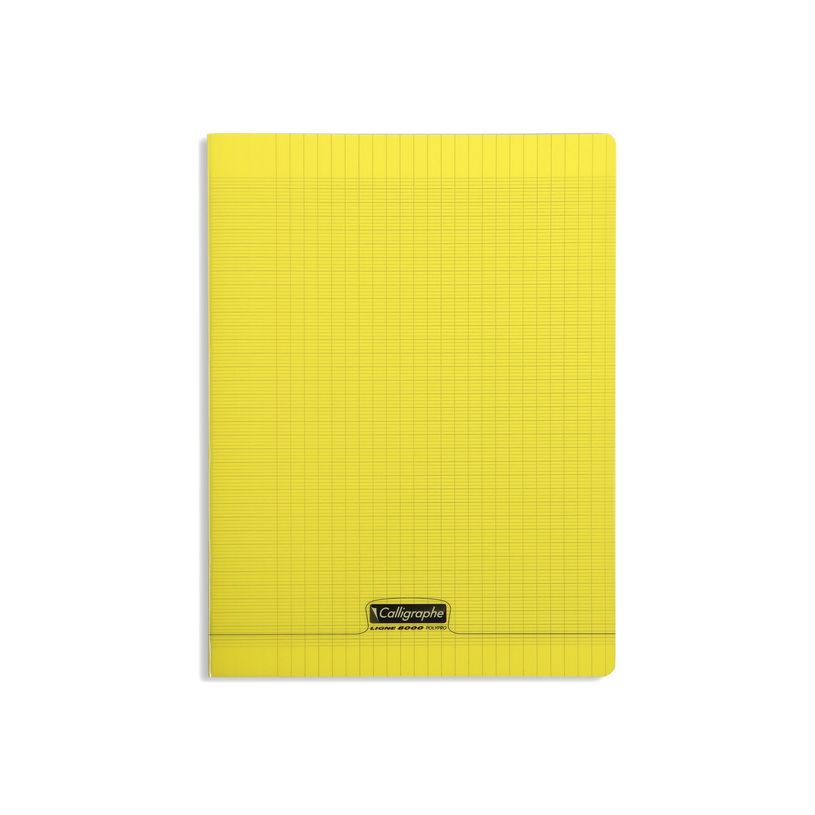 3210330183640-Calligraphe 8000 - Cahier polypro A4 (21x29,7cm) - 192 pages - grands carreaux (Seyes) - j-P_405183557_1-0