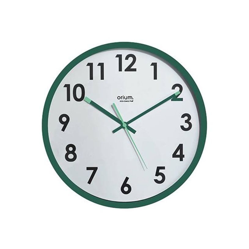 3661474113602-ORIUM by CEP Naturalis - horloge - diam 30 cm - vert-P_405183585_1-0