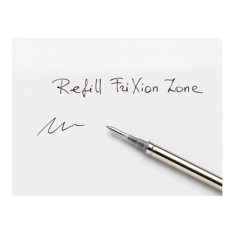 3131910437437-Pilot FriXion Ball Zone - Recharge - noir - encre pigmentée - 0.7 mm - moyen-P_405183606_7-3