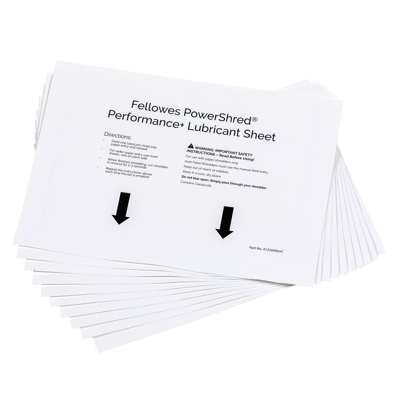 043859783939-Fellowes - 10 feuilles de lubrification pour destructeur-P_405183792_1-0