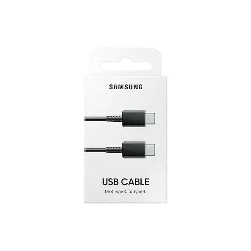 8801643993566-Samsung - Câble USB - USB-C (M) pour USB-C (M) - 3 A - 1 m - noir-P_405183834_2-2
