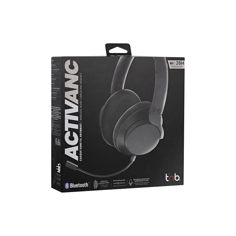 3303170116159-T'nB ACTIVANC - Micro-casque - sur-oreille - Bluetooth - sans fil - Suppresseur de bruit-P_405183908_12-16