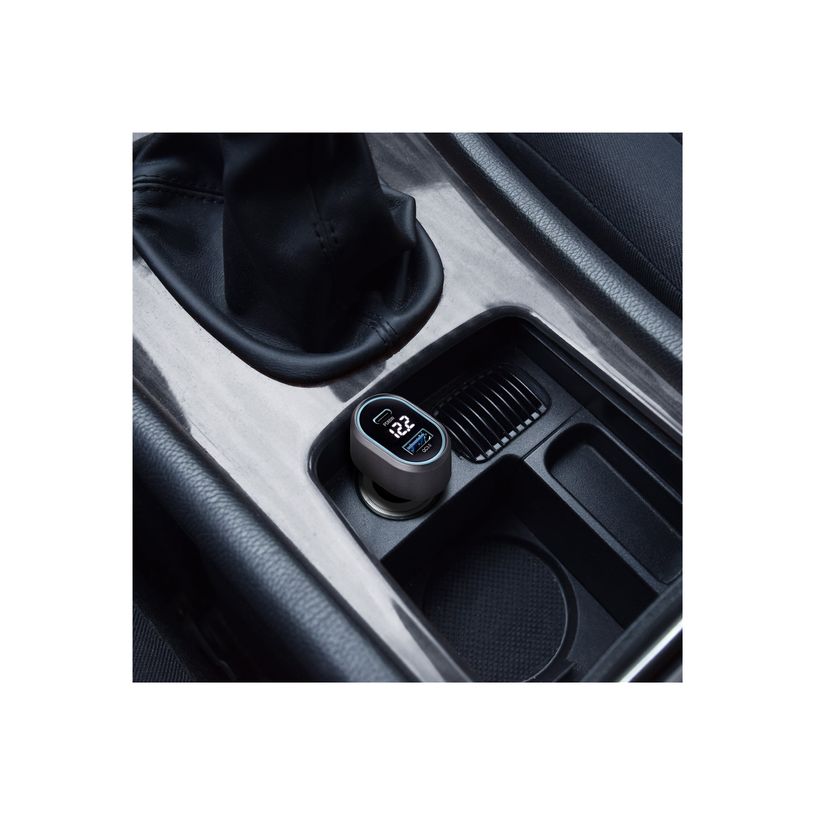 3303170113196-T'nB - Chargeur allume cigare pour voiture - 1XUSB et 1XUSBC - 83W-P_405183909_9-4