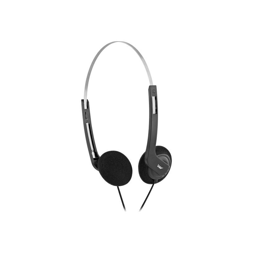 3303170114254-T'nB WAY ONE - Casque filaire - jack 3,5mm - noir-P_405183914_4-3