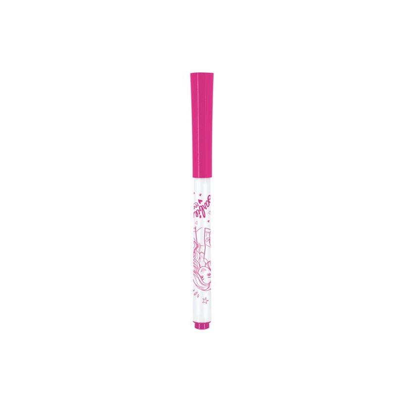 3154147413012-Maped Licence Barbie - 4 Feutres effaçables à sec pour ardoise blanche, - couleurs assor-P_405183948_1-3