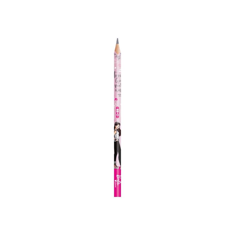 3154149818679-Maped Licence Barbie - Kit de traçage 4 pièces : 1 règle 15cm, 1 taille-crayons 1 trou, 1 gomm-P_405183950_1-1