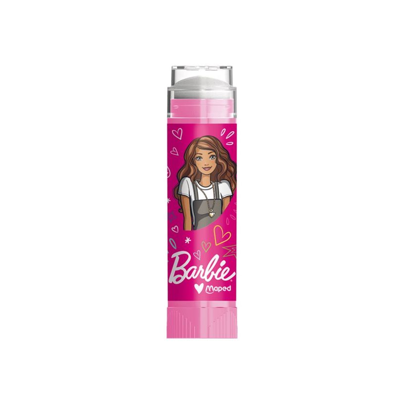 3154149818679-Maped Licence Barbie - Kit de traçage 4 pièces : 1 règle 15cm, 1 taille-crayons 1 trou, 1 gomm-P_405183950_2-2