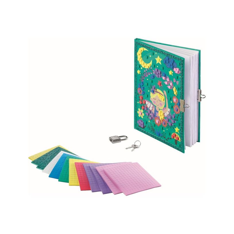 3154149070572-Maped Creativ Secret Mosaics - Journal intime - fées, fleurs-P_405183971_1-0