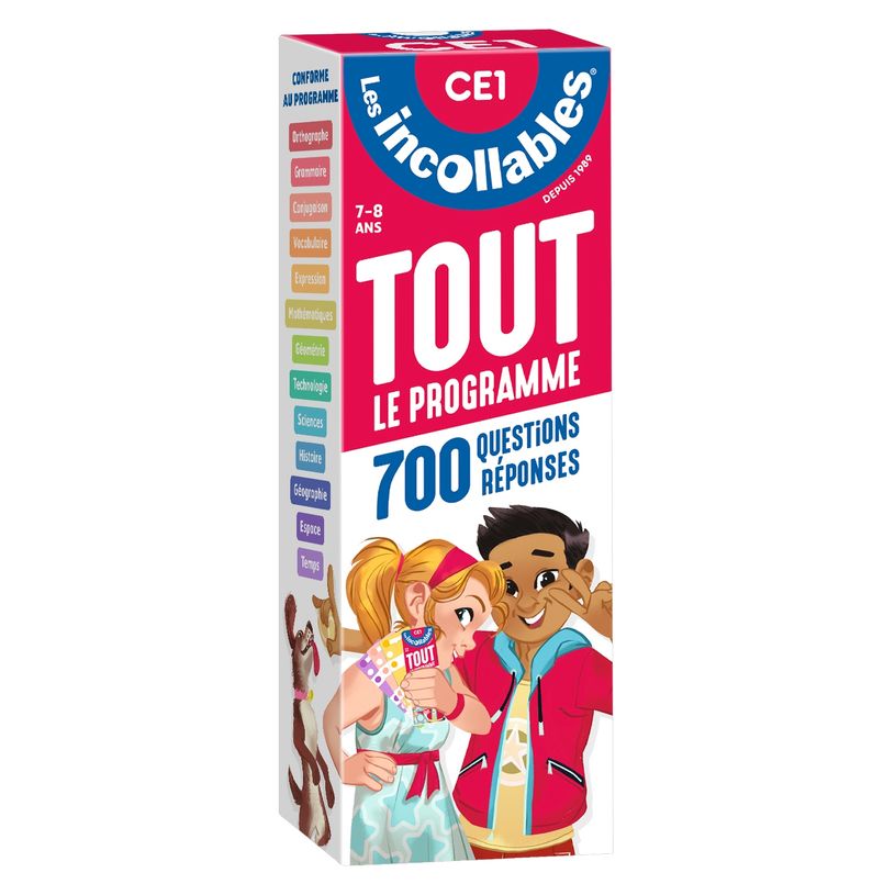 9782809682878-Les incollables - Tout le programme du CE1 - 7/8 ans--0