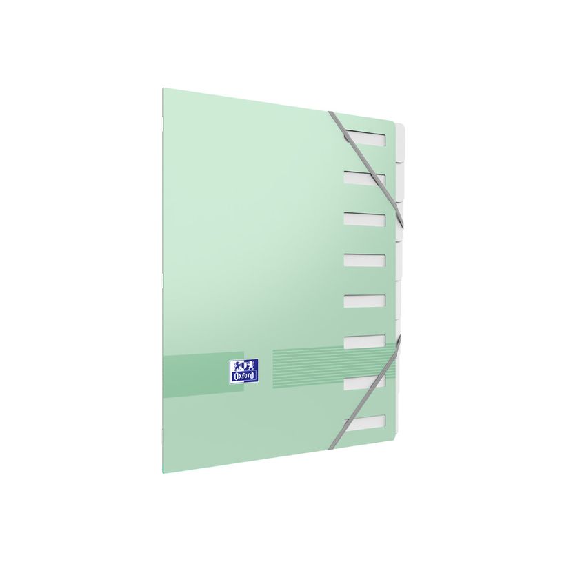 3045050469299-Oxford Color Life Pastel - Trieur 8 positions -  A4 - Disponible en différentes couleurs--2