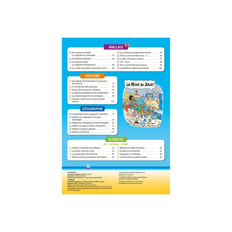 9782017226291-Passeport - Cahier de vacances 2025 - 6e à la 5e - toutes les matières - livre d'exercic-P_405184095_7-0
