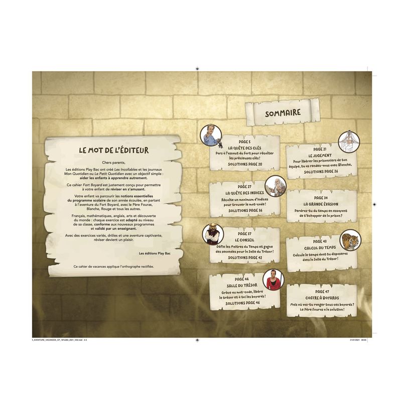 9782809676297-Cahier de vacances 2025 Fort Boyard - Les Incollables - CM2/6e - livre d'exercices-P_405184100_8-7