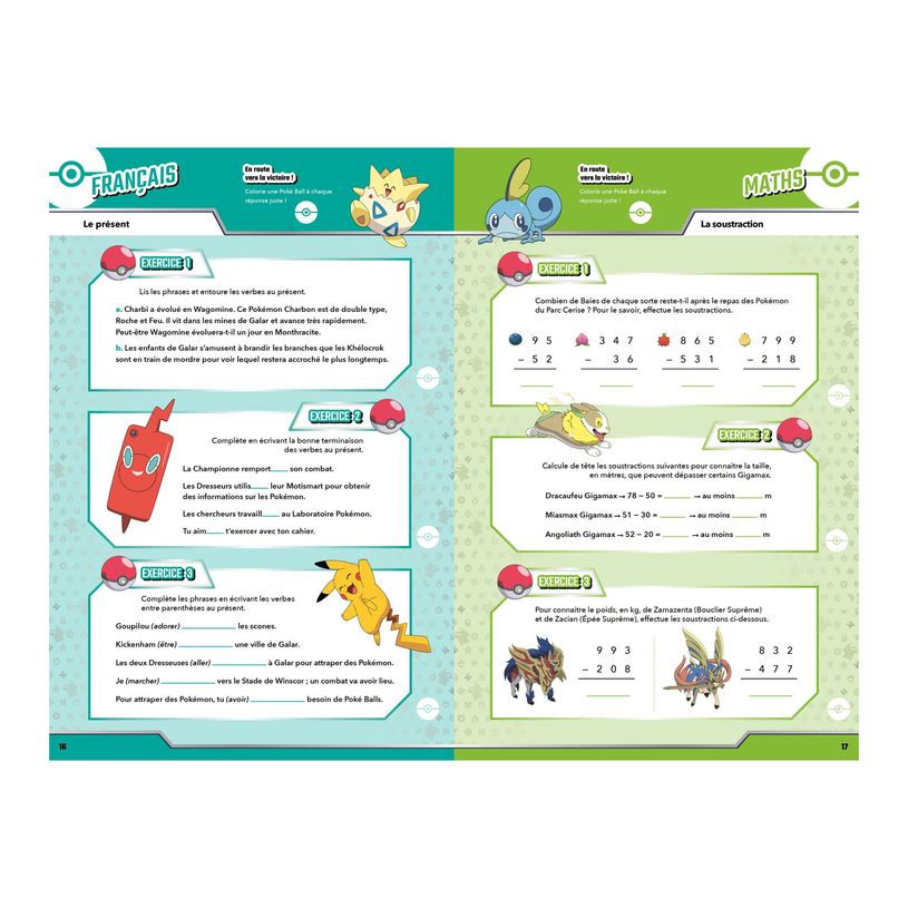 9782809679632-Cahier de vacances 2025 Pokémon - Les Incollables - CE1/CE2 - livre d'exercices-P_405184102_1-0