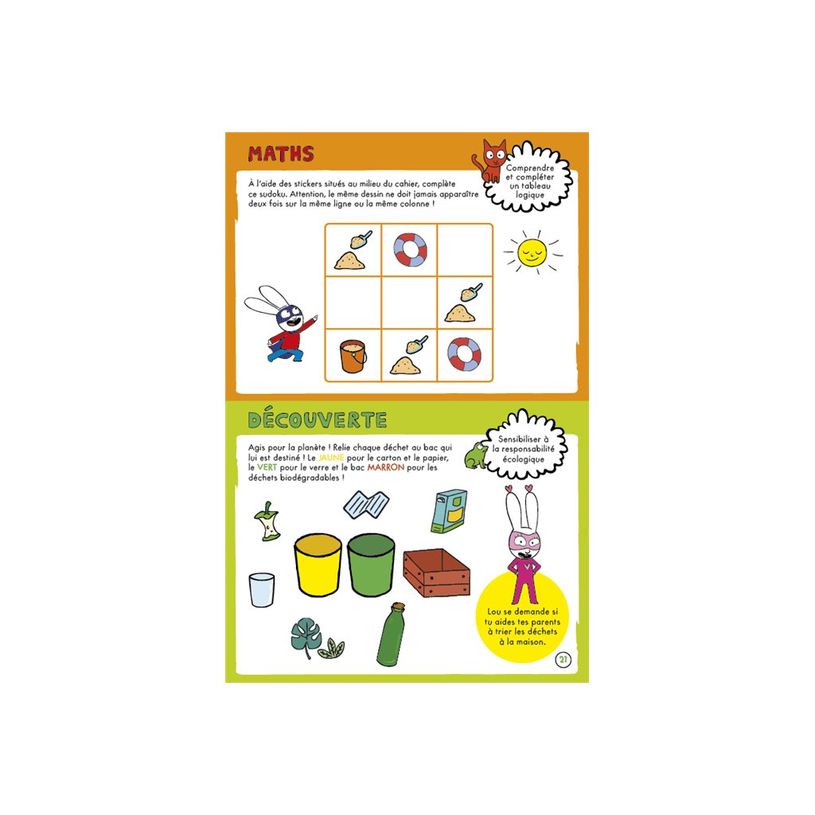 9782809679649-Cahier de vacances 2025 Simon - Les Incollables - CP - livre d'exercices-P_405184103_4-4