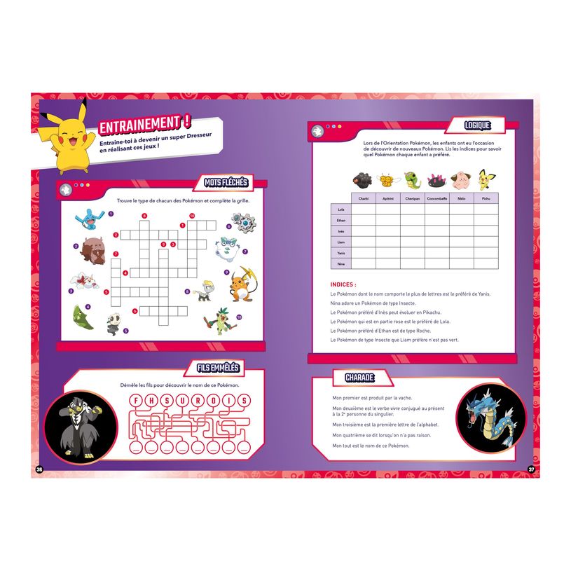 9782809682809-Cahier de vacances 2025 Pokémon - Les Incollables - CE2 - CM1 - livre d'exercices-P_405184104_2-1