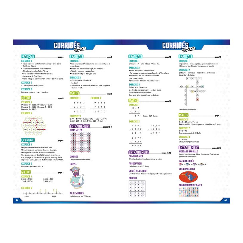 9782809682809-Cahier de vacances 2025 Pokémon - Les Incollables - CE2 - CM1 - livre d'exercices-P_405184104_6-5