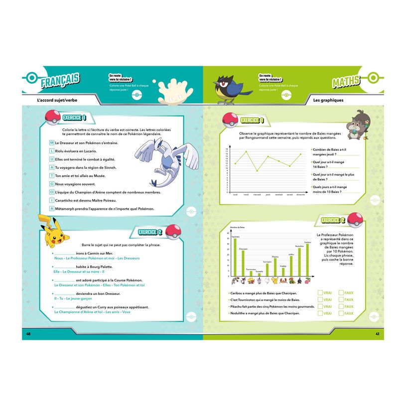 9782809682809-Cahier de vacances 2025 Pokémon - Les Incollables - CE2 - CM1 - livre d'exercices-P_405184104_7-6