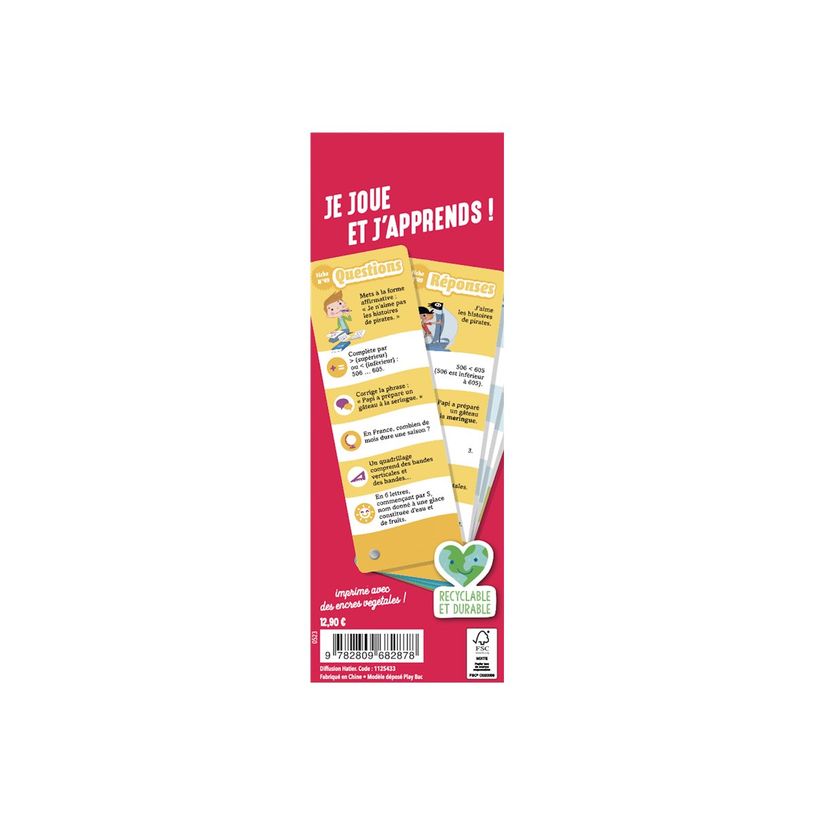 9782809682878-Play Bac - The Unbeatables - The entire CE1 program - jeu éducatif, culture générale/qu-P_405184108_5-0