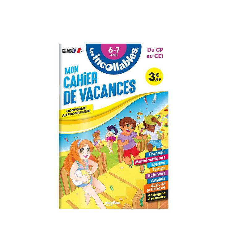 9782809683783-Cahier de vacances 2025 - Les Incollables - CP/CE1 - livre d'exercices-P_405184119_3-2